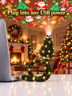 Gleamvia Christmas Projector™