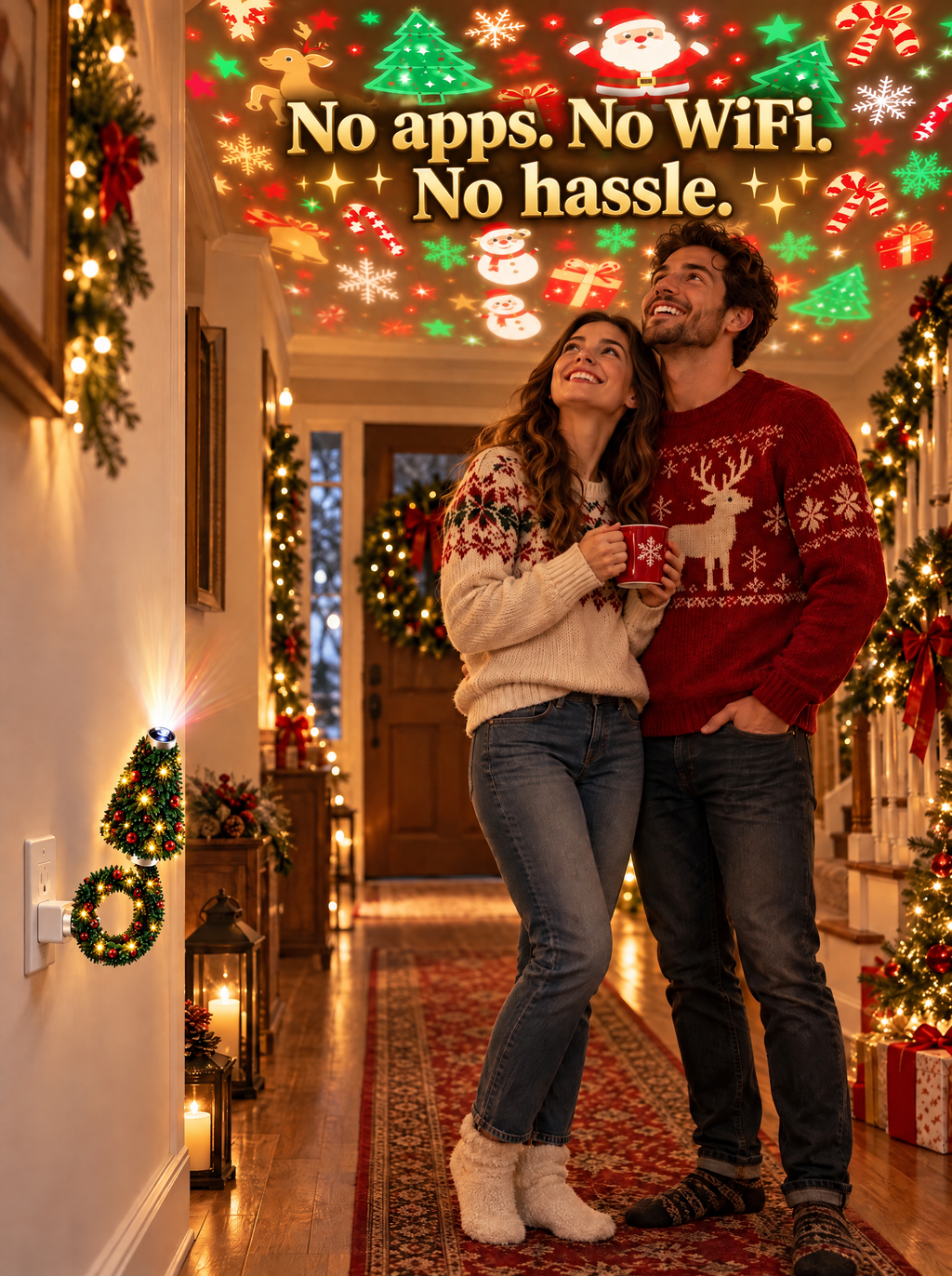 Gleamvia Christmas Projector™